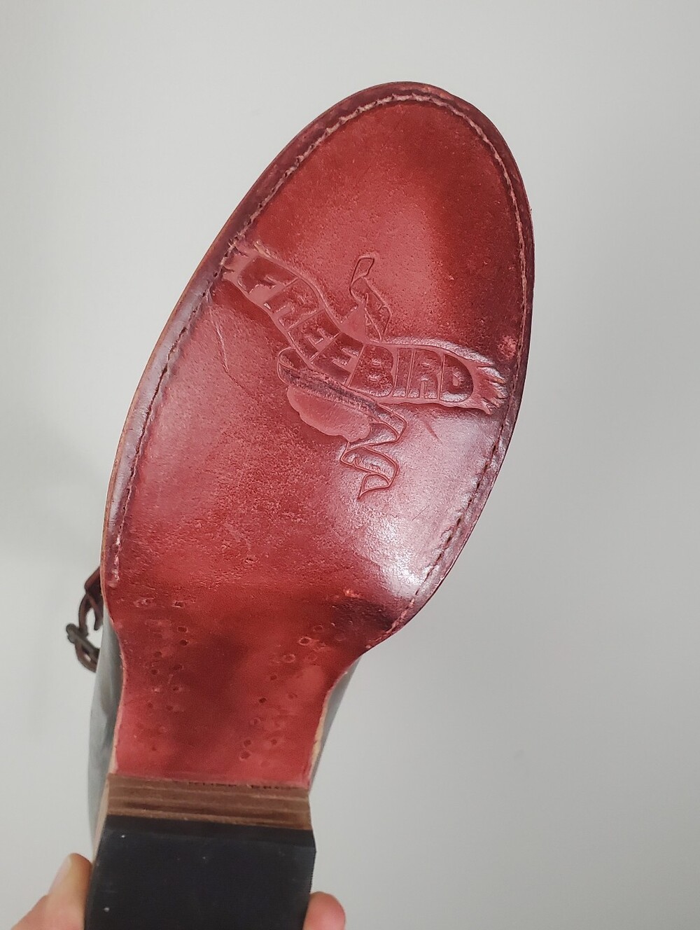 Freebird by Steven Maribel Ankle Strap Shoes Leather Women's Size 9 - Picture 5 of 14